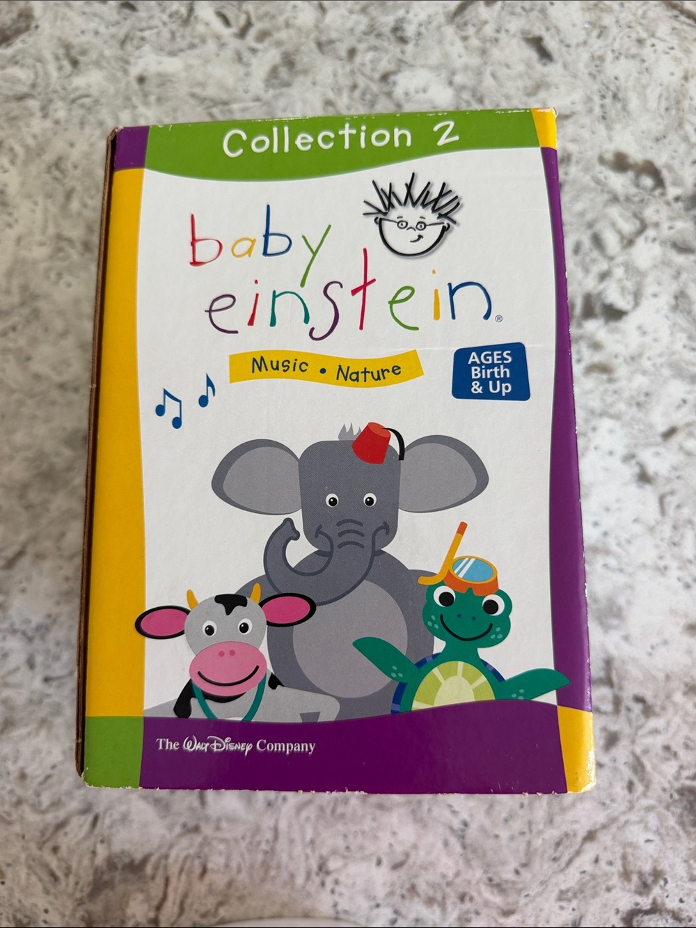 Baby Einstein Collection 9 DVD - Music & Nature - Colorful Kids Artwork